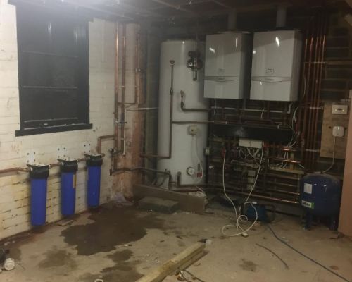 Boilers and Cylinder